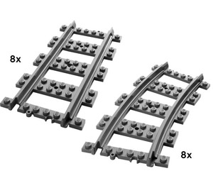 레고 Straight and Curved Rails 7896