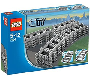 LEGO Gerade und Gebogen Rails 7896 Packaging