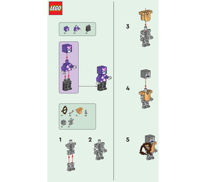 LEGO Stray, Crystal Knight and Shooter Set 662401 Instructions