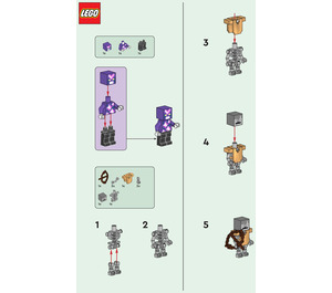 LEGO Stray, Crystal Knight and Shooter 662401 Instrucciones