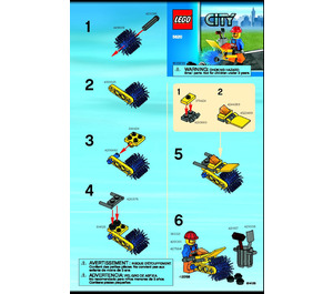 LEGO Street Cleaner 5620 Instructions