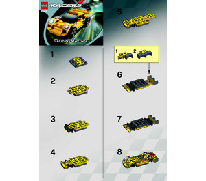 LEGO Street Maniac 8644 Instructies