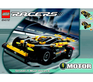 LEGO Street 'n' Mud Racer 8472 Instructions