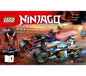 LEGO Street Race of Snake Jaguar Set 70639 Instructions