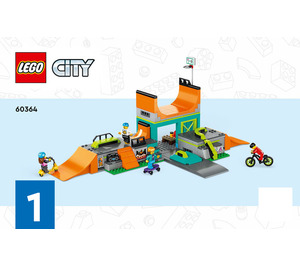 LEGO Street Skate Park Set 60364 Instructions