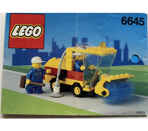 LEGO Street Sweeper 6645 Byggeinstruksjoner