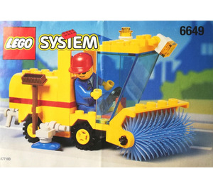 LEGO Street Sweeper Set 6649 Instructions