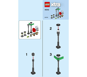 LEGO Streetlamps 40312 Istruzioni