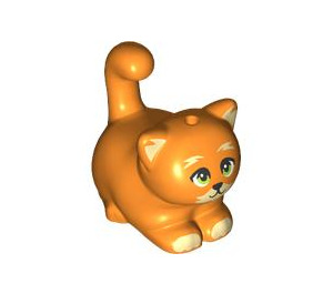 LEGO Stretching Cat with Yellow Patches (105930)