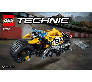 LEGO Stunt Bike Set 42058 Instructions