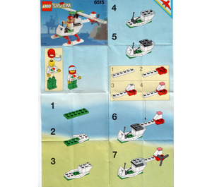 LEGO Stunt Copter 6515 Instructies