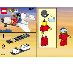 LEGO Stunt Flyer Set 1070 Instructions