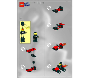 LEGO Stunt Go-Cart Set 1363 Instructions