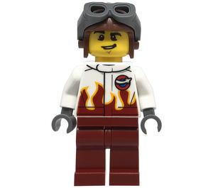 LEGO Stunt Piloot Minifiguur