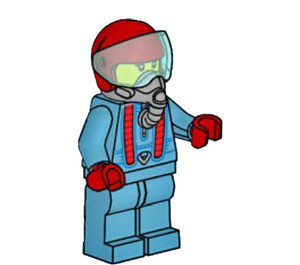 LEGO Stunt Rider minifiguur