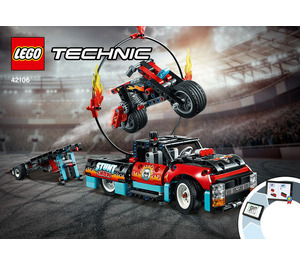 LEGO Stunt Show Truck & Bike 42106 Instructions