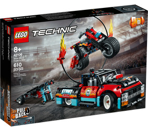 LEGO Stunt Show Truck & Bike Set 42106 Packaging