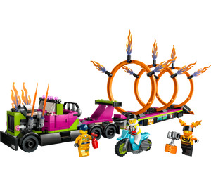 LEGO Stunt Truck & Ring of Fire Challenge Set 60357