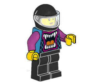 LEGO Stuntz Bestuurder (Dier Mond) Minifiguur