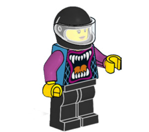 LEGO Stuntz Driver (Animal Mouth) Figurine