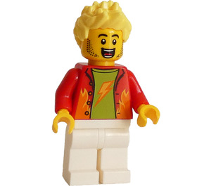 LEGO Stuntz Bestuurder (Lightning) Minifiguur