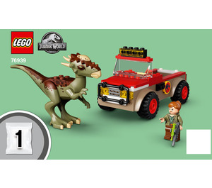 LEGO Stygimoloch Dinosaurier Escape 76939 Instructions