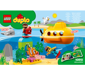 LEGO Submarine Adventure Set 10910 Instructions