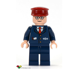 LEGO Subway Zug Conductor Minifigur