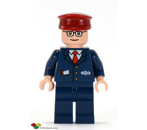 LEGO Subway Train Conductor Figurine