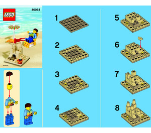 LEGO Summer Scene 40054 Byggeinstruksjoner