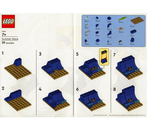 LEGO Summer Wave Set SUMMERWAVE Instructions