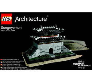 LEGO Sungnyemun Set 21016 Instructions