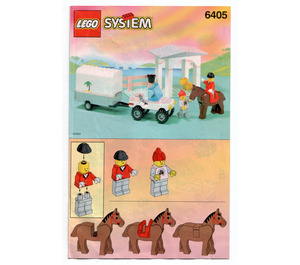 LEGO Sunset Stables Set 6405 Instructions