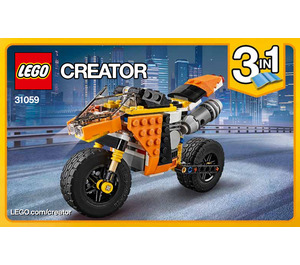 LEGO Sunset Street Bike Set 31059 Instructions