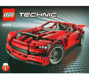 LEGO Super Car Set 8070 Instructions