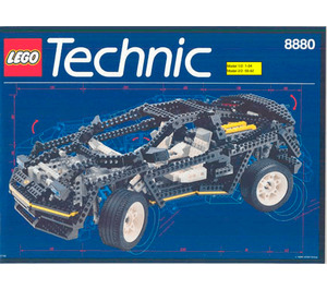 LEGO Super Car Set 8880 Instructions