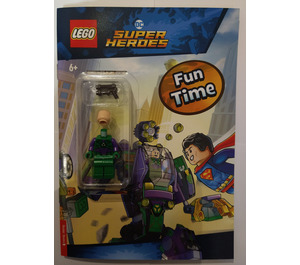 LEGO Super Heroes Fun Time activity booklet with Lex Luthor and gun