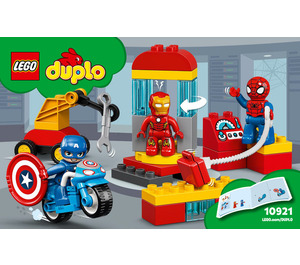 LEGO Super Heroes Lab 10921 Instructions