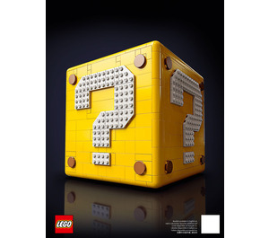 LEGO Super Mario 64 Question Mark Block 71395 Instructions