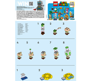 LEGO Super Mario Character Pack Series 6 Random Doos 71413-0 Instructions