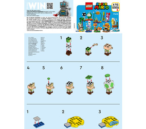 LEGO Super Mario Character Pack Series 6 Random box Set 71413-0 Instructions