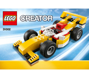 LEGO Super Racer Set 31002 Instructions