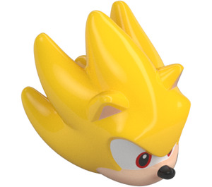 LEGO Super Sonic the Hedgehog Head (110121)