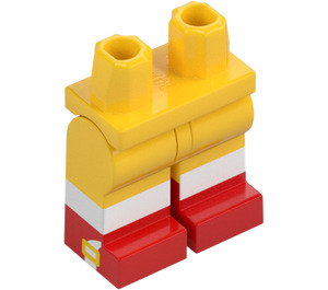 LEGO Super Sonic the Hedgehog Minifigure Hips and Legs (73200 / 107484)