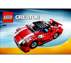 LEGO Super Speedster Set 5867 Instructions