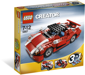 LEGO Super Speedster Set 5867 Packaging