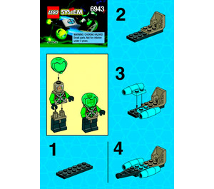 LEGO Super Sub Set 1095 Instructions