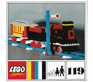 LEGO Super Train Set 119 Instrucciones