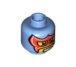 LEGO Super Wrestler Head (Safety Stud) (3626 / 88023)