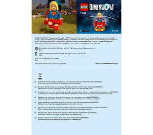 LEGO Supergirl Set 71340 Instructions